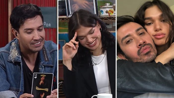 Héctor Morales y Helénia Melán se reencontraron: Actor sorprendió con coqueta pregunta