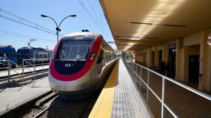 Tren rápido Santiago-Chillán: Horarios, precios y estaciones del nuevo tramo