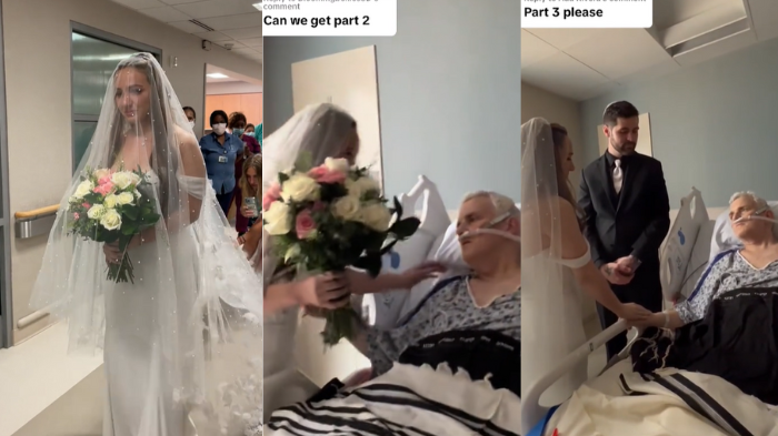 Historia de novia que se casó en hospital se viralizó en TikTok: Este es el motivo
