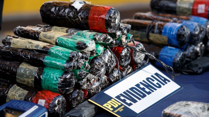 PDI realizó histórico decomiso de 84 kilos de ketamina: Avalúo se estima en $1.200 millones