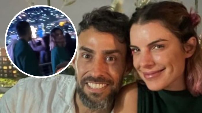 ¿Por Daniela Aránguiz? Captan supuesta pelea entre Maite Orsini y Jorge Valdivia en Karol G