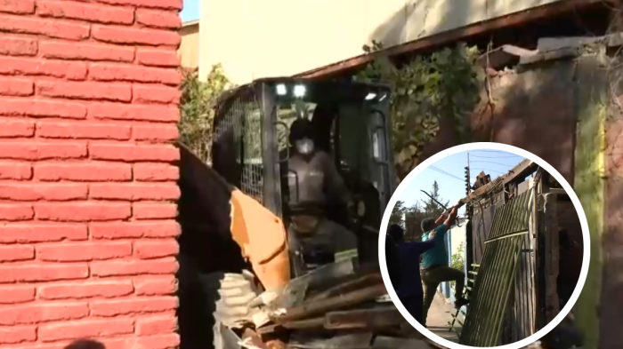 Casa tomada por narcotraficantes fue demolida en San Ramón: Pertenecía a una anciana