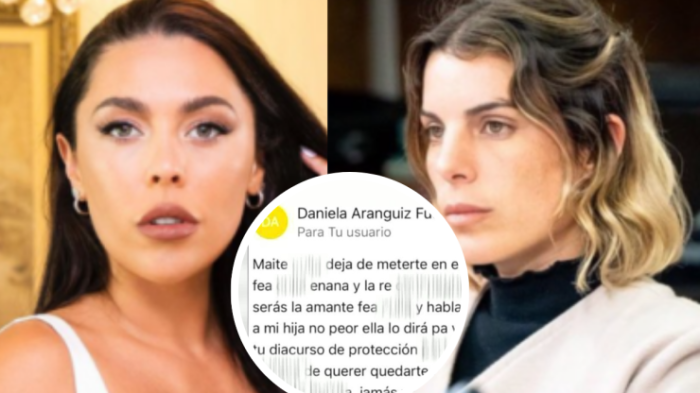 Abogado de Daniela Aránguiz negó injurias y calumnias contra Maite Orsini: “Le costará probarlo”