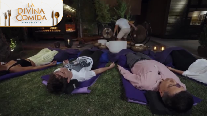 Sesión de sonoterapia: Claudia Conserva sorprendió con su Divina Jugada