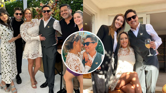 Íntimo matrimonio de Sergio Freire y Maly Jorquiera se llenó de famosos: Estos fueron los looks