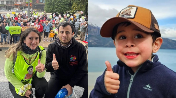 Camina de Ancud a Santiago: Su hijo necesita el fármaco más caro del mundo y realiza heroica travesía para reunir fondos