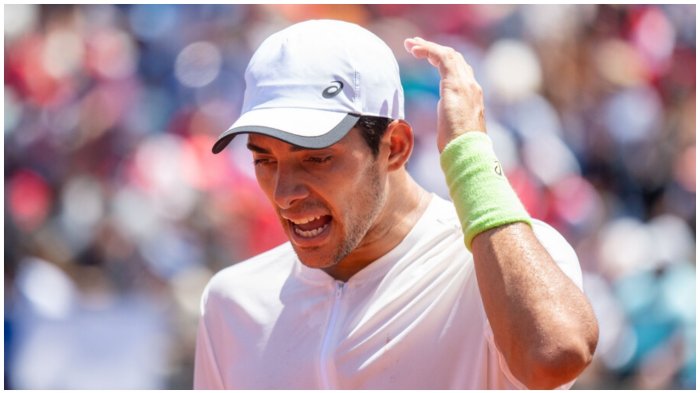 Cristian Garín tuvo frustrado debut en Challenger Aix-en-Provence y sufrirá caída en ranking ATP