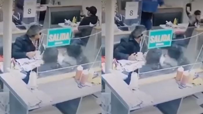 Tenía mayo casera: Clienta se enfureció con comensal que insultó a garzones y le tiró un completo XL