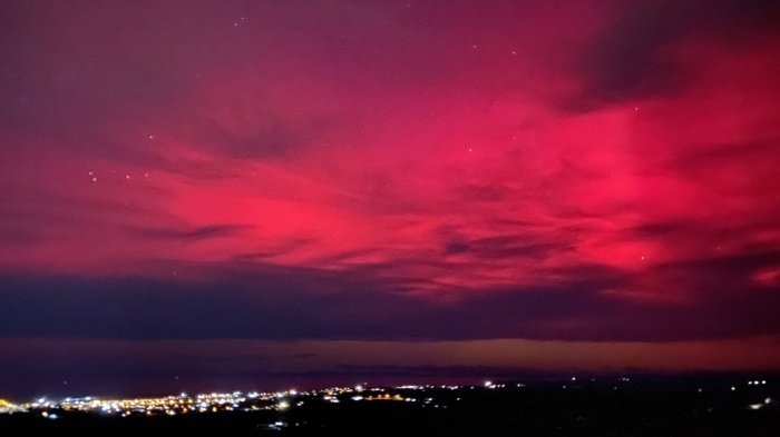 HISTÓRICO fenómeno en Magallanes: ¿Por qué se ven auroras australes en Punta Arenas?