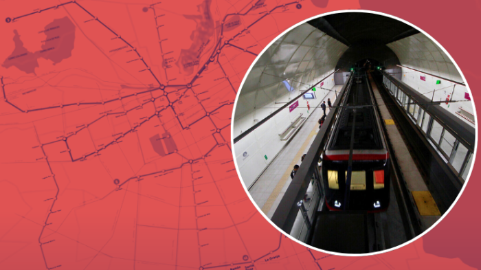 Línea 8 del Metro: Revisa el mapa de sus 14 estaciones y las comunas del recorrido