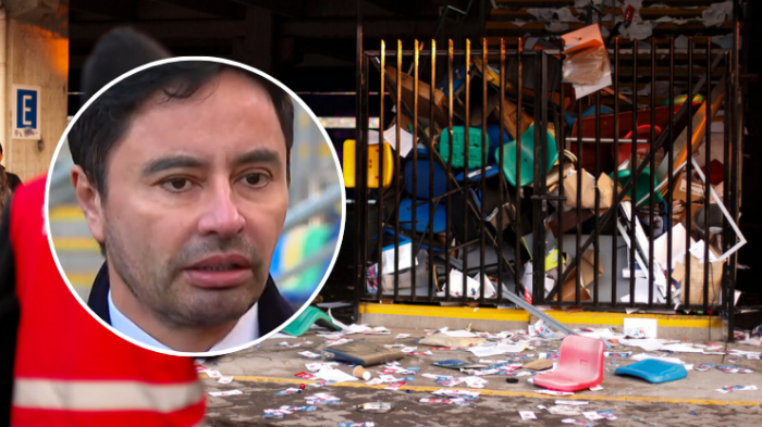 “Tienen que pagar”: Los descargos de Rodolfo Carter tras destrozos en Estadio Bicentenario