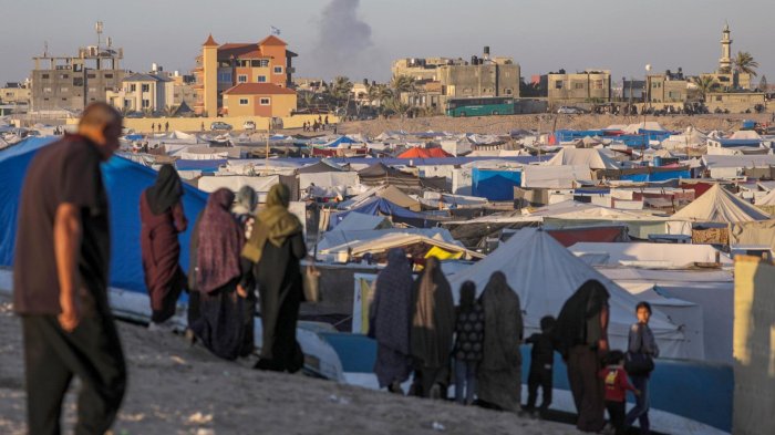 Palestina registró cifra récord de 3,4 millones de desplazamientos forzados en 2023
