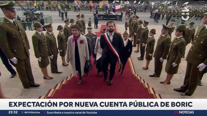 Crece expectación por discurso del presidente Gabriel Boric en la Cuenta Pública 2024