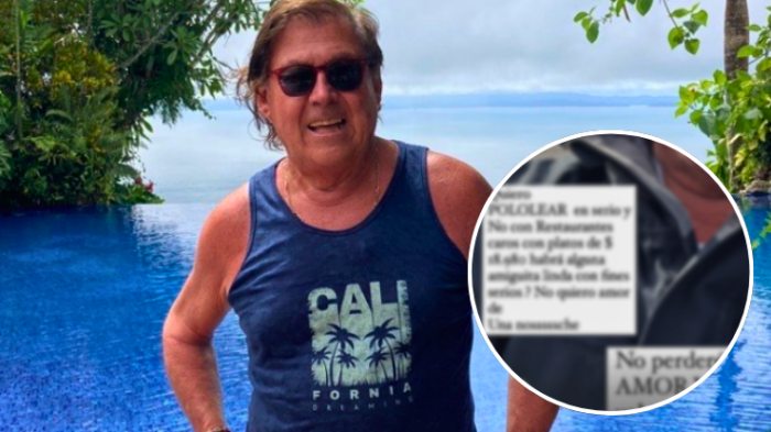 Emeterio Ureta puso fin al polémico romance y confesó nueva etapa: “No quiero amor de una noche”