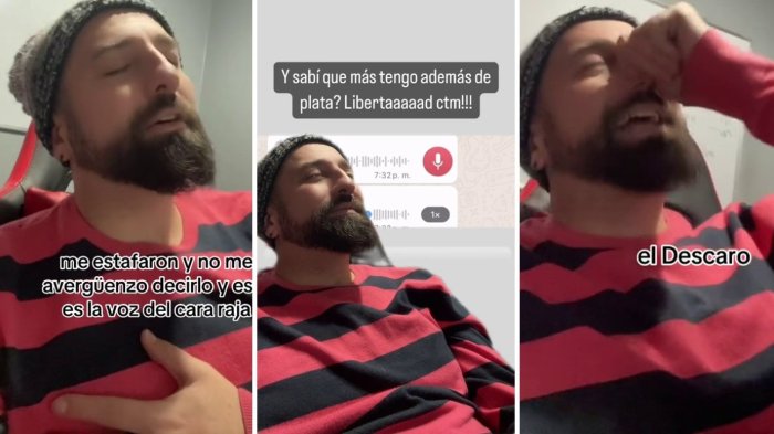 Pidió un desayuno, lo estafaron y ladrón le aconsejó por WhatsApp: “Ore más y pórtese bien”