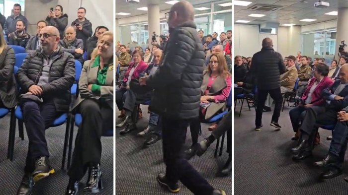 Diputado Romero no fue nombrado en ceremonia y se retiró indignado: Había dos ministros presentes