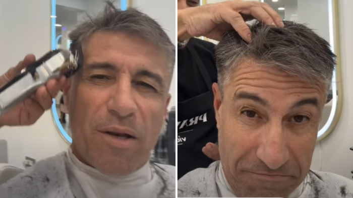 Fernando Solabarrieta impactó con radical cambio de look: “Seguimos bajando años”