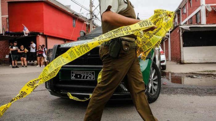 Detienen a 4 sujetos por homicidio frustrado a carabinero en Conchalí