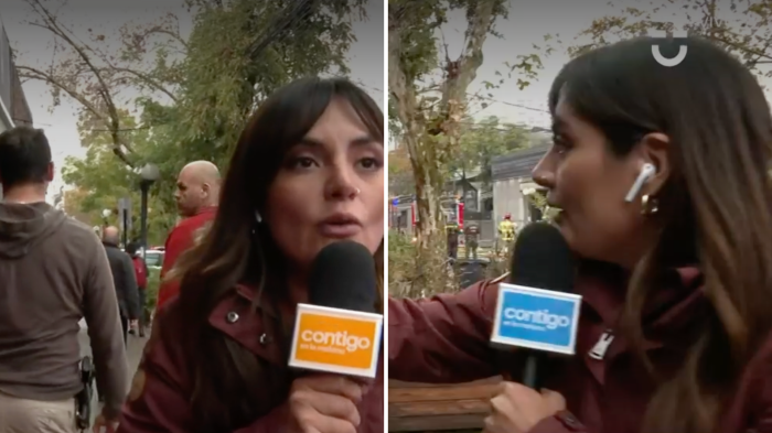 En pleno despacho: Carabinero pidió carnet de identidad a periodista de Contigo en la Mañana