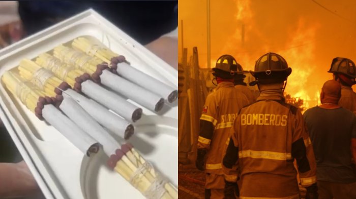 Cigarrillos y fósforos atados: Lo que encontró PDI en casa de bombero detenido por megaincendios en Valparaíso