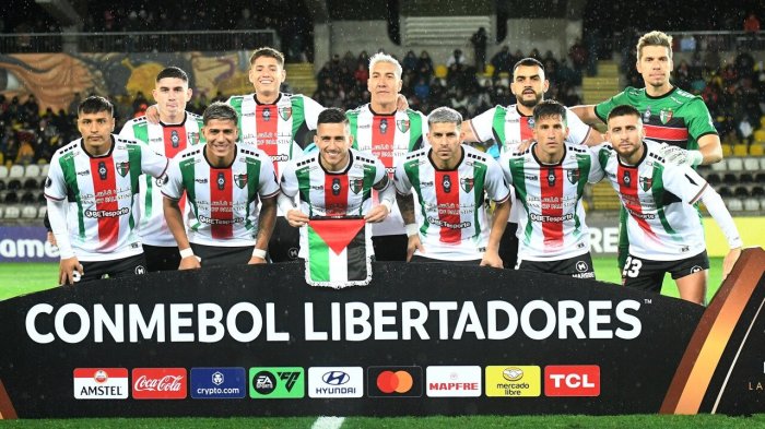 Palestino tiene formación confirmada para crucial duelo ante Bolívar por la Libertadores
