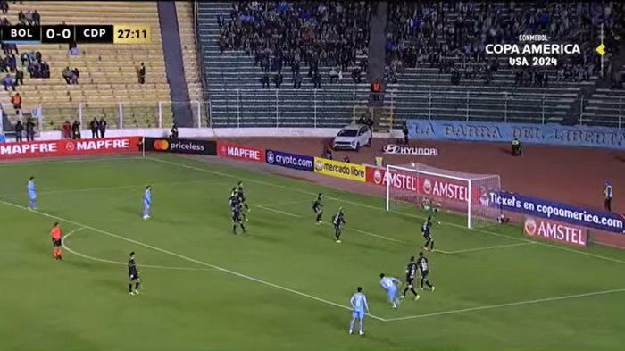 ¡Impactante! La magistral atajada de César Rigamonti para salvar a Palestino ante Bolívar