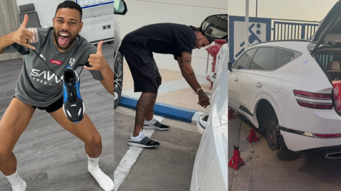 Contra el auto: Neymar enloquece y aplica terrible venganza a compañero que le hizo simple broma