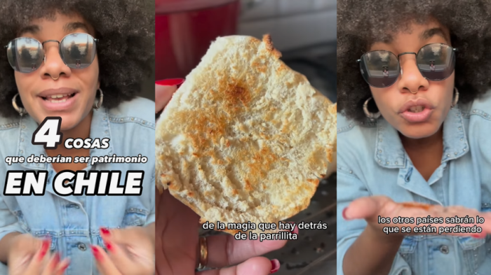 Influencer dominicana detalló 4 cosas que deberían ser patrimonio en Chile y armó debate