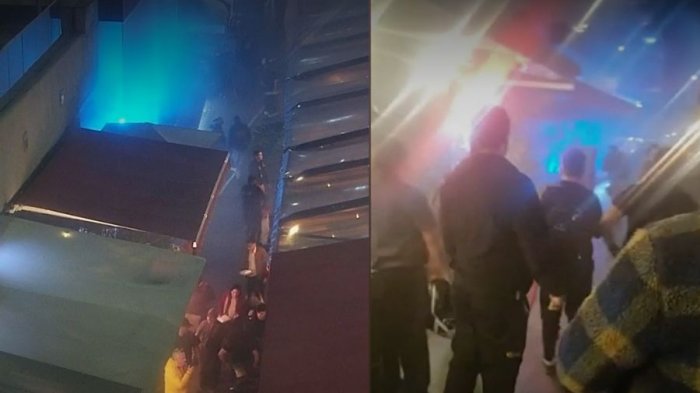 Minutos de pánico: Incendio en boulevard de Ñuñoa generó estampida humana