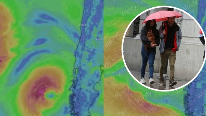 Ciclón extratropical llega a Chile: Revisa cuándo será y a qué regiones afectará