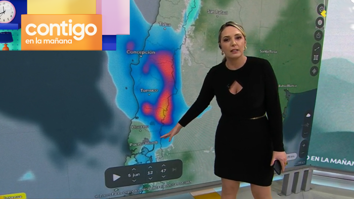 ¿Dónde habrá más precipitaciones? Allison Göhler explicó el avance del ciclón en Chile