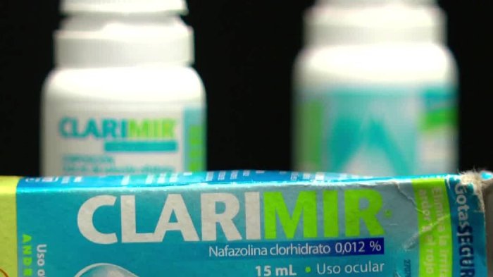 ISP retiró dos gotas para los ojos del mercado por presencia de 