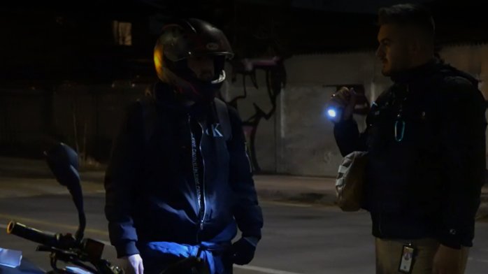 Vigilantes San Joaquín | Persecuciones, robos y balaceras son emergencias diarias en la comuna