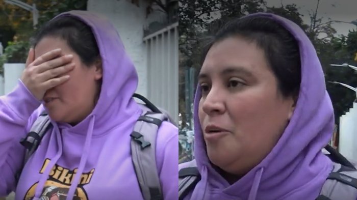 “No me hagas esto”: La reacción de supuesta estafadora al ser interpelada por equipo de CHV Noticias