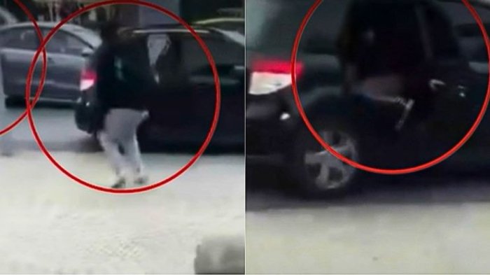 Qué se sabe del presunto secuestro en Usach: Videos captaron patente de auto involucrado