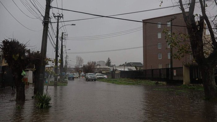 Gobierno decreta Estado de Catástrofe en la región del Biobío por intenso sistema frontal