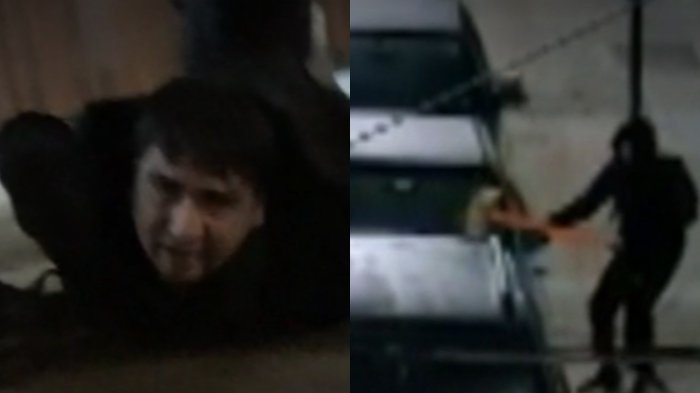 Con tubo de pvc y base de cemento: Furioso peatón destrozó 6 autos porque “tenía rabia”