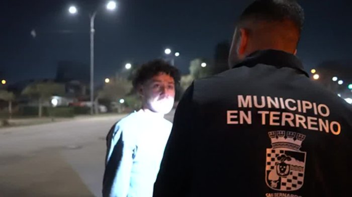 Vigilantes: Las intensas noches de los guardias municipales en San Bernardo