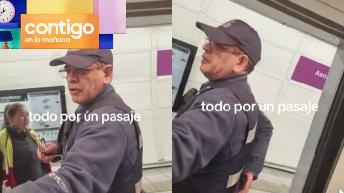 Guardia de Metro increpó a ciudadano venezolano por no pagar pasaje