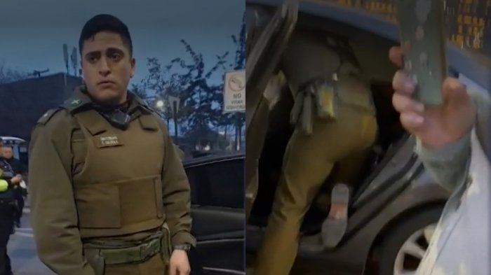 “Ya, ándate rápido”: La confusa fiscalización en que mujer acusa que carabinero le robó casi un millón de pesos