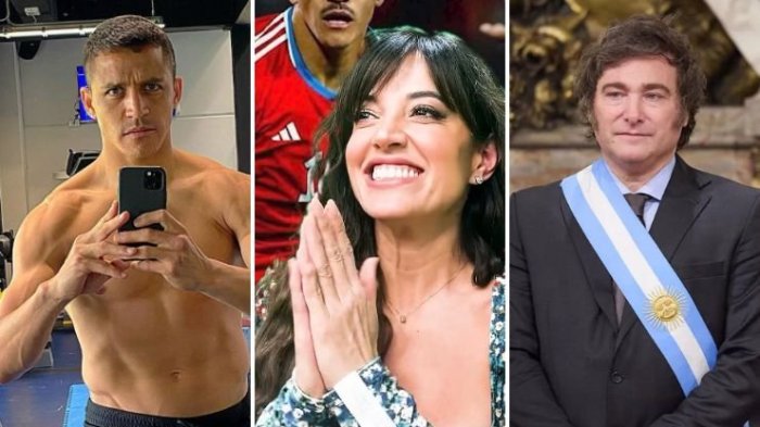 De Alexis Sánchez a Javier Milei: Yamila Reyna eligió a los “mejores famosos solteros” para pololear