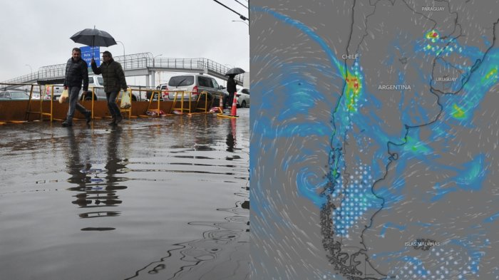 Sigue EN VIVO el avance de las intensas lluvias que afectan la zona centro sur del país