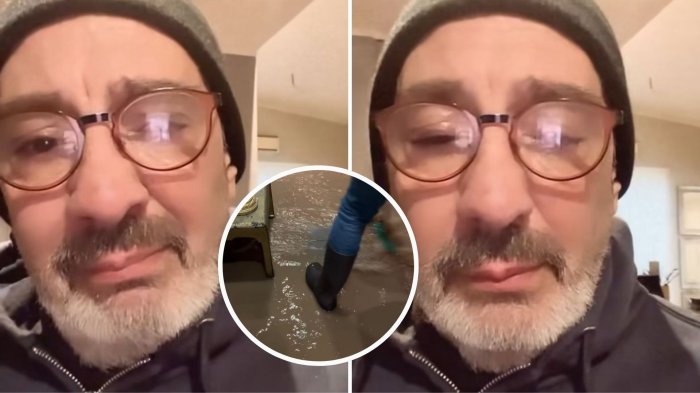 Nicanor Bravo lo perdió todo tras inundación en su casa: “Me llueve sobre mojado”