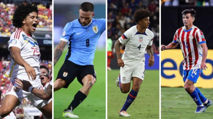 Estadísticas Copa América 2024: Goleadores, asistencias, tarjetas amarrillas y rojas