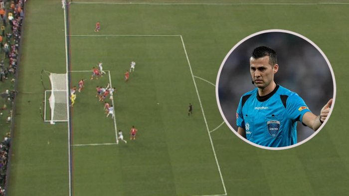 Polémica por línea trazada por el VAR en gol de Argentina contra Chile dio la vuelta al mundo