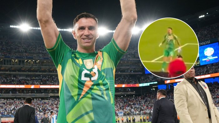 Dibu Martínez descarta gesto de burla a hinchas chilenos: “Nada que ver”