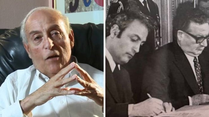 A los 93 años murió José Cademártori, ex ministro del gobierno de Salvador Allende