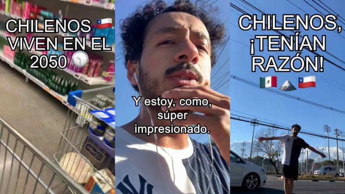 “¡Viven en el 2050!”: Mexicano en Chile se hizo viral en TikTok al destacar curiosas costumbres de nuestro país