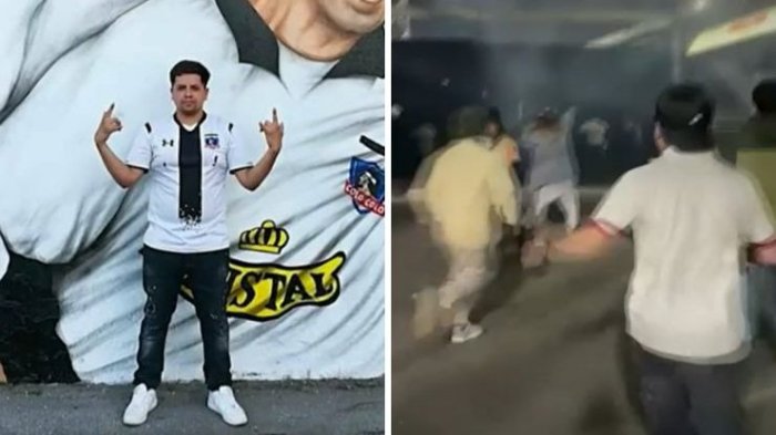 Registro clave: Video captó agresión a hincha albo asesinado fuera del Estadio Monumental
