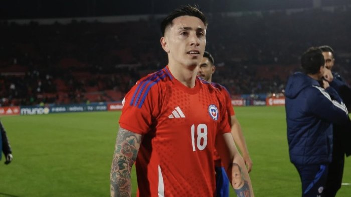 Otra vez: Hinchas reclamaron ante codazo que recibió Rodrigo Echeverría en el Chile vs Canadá